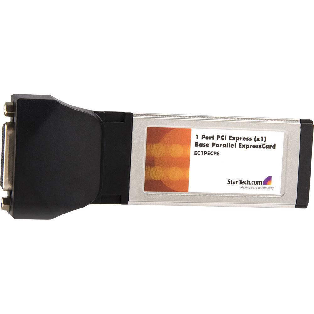 StarTech 1-Port ExpressCard 34 Laptop Parallel Adapter Card