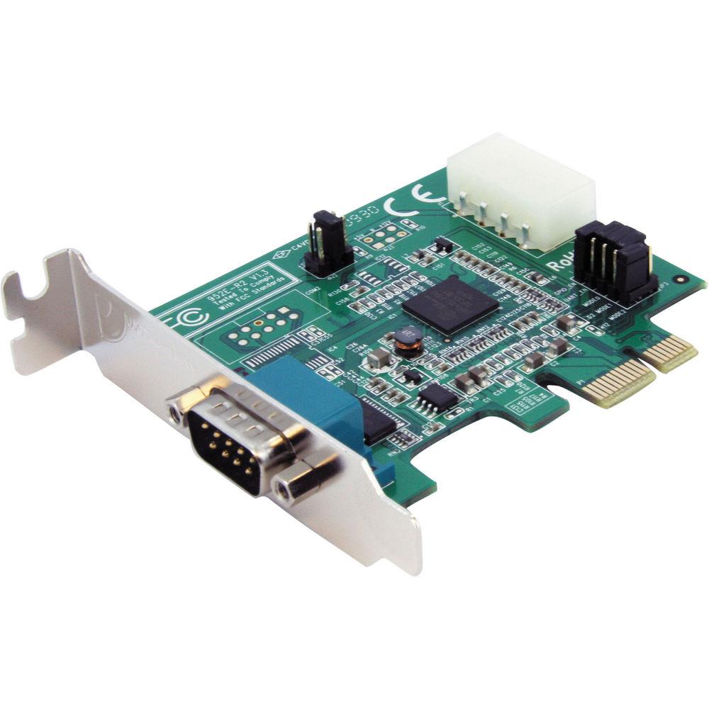 StarTech 1-Port Low-Profile Native PCI Express Serial Card