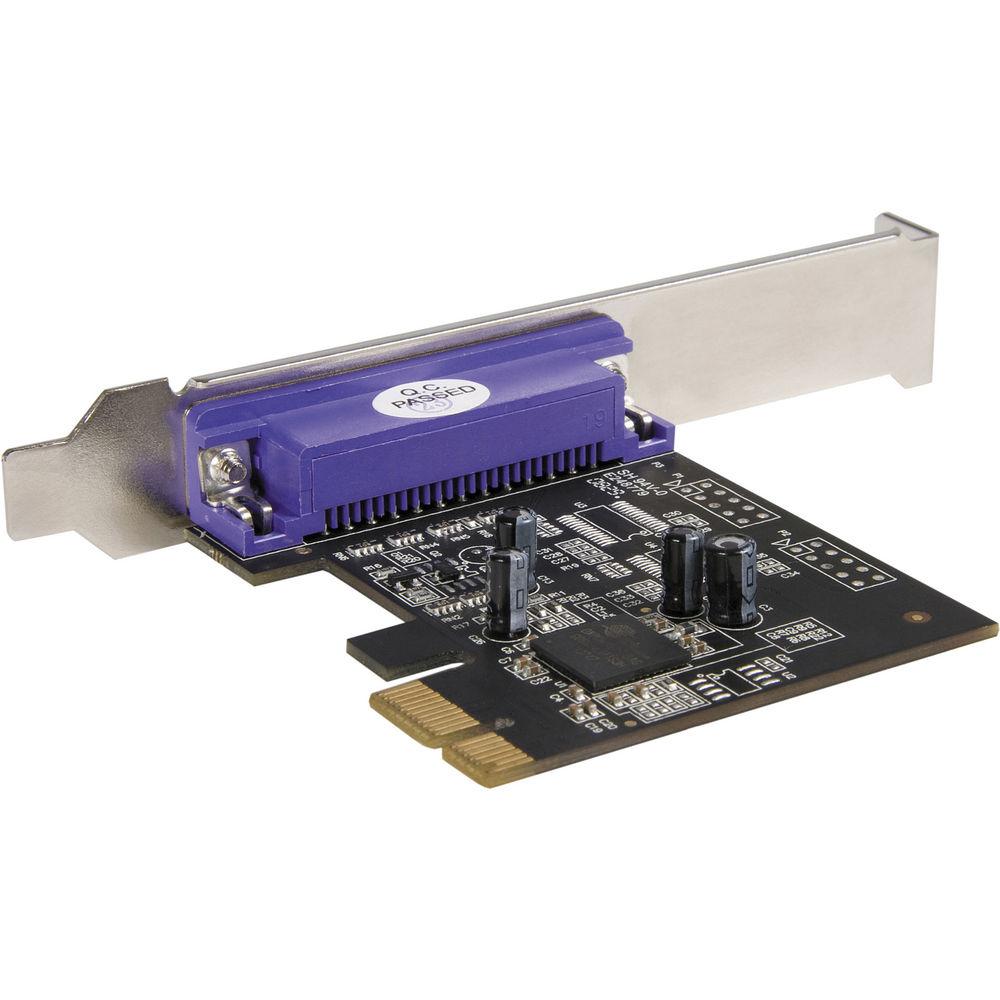 StarTech 1-Port PCI Express Dual Profile Parallel Adapter Card