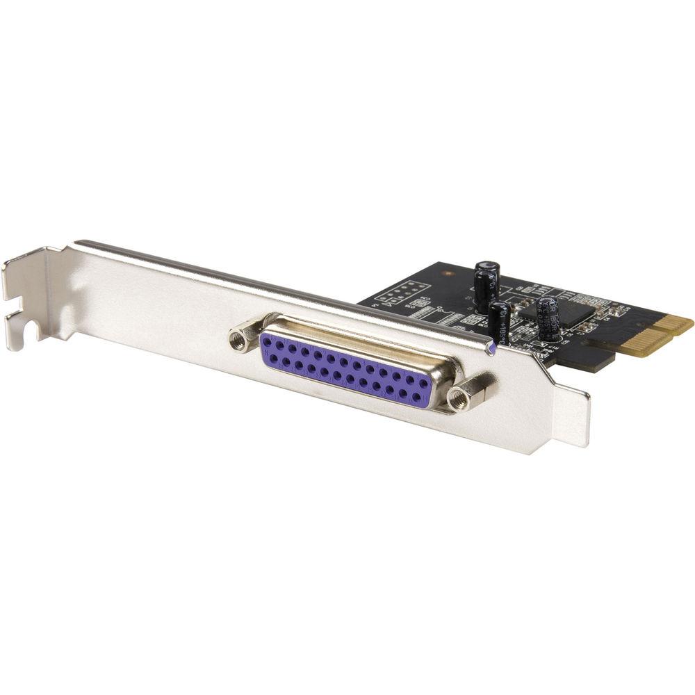 StarTech 1-Port PCI Express Dual Profile Parallel Adapter Card