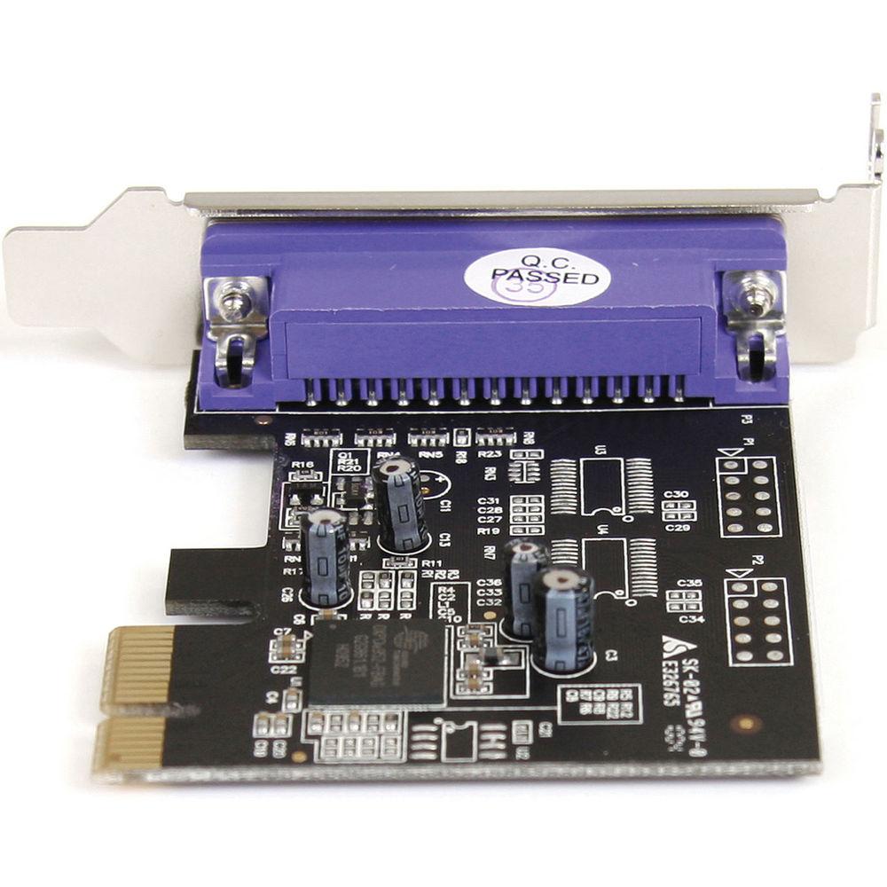 StarTech 1-Port PCI Express Low-Profile Parallel Adapter Card