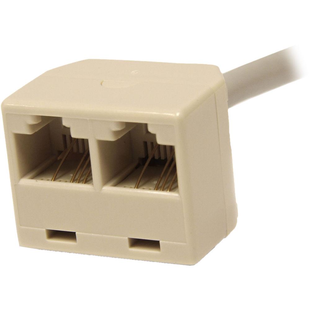 StarTech 2-to-1 RJ45 Splitter Adapter