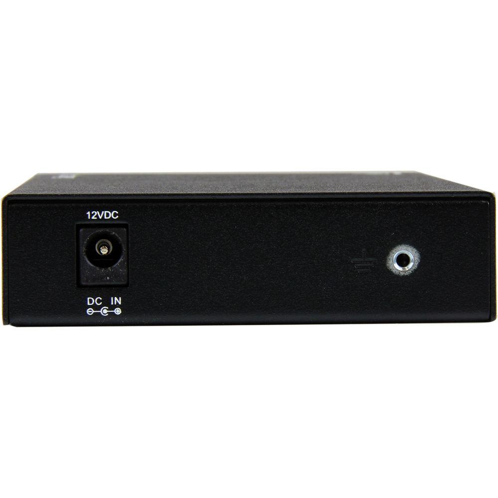 StarTech ET90110ST2 10 100 Mb s Multi Mode Fiber Media Converter ST 2km