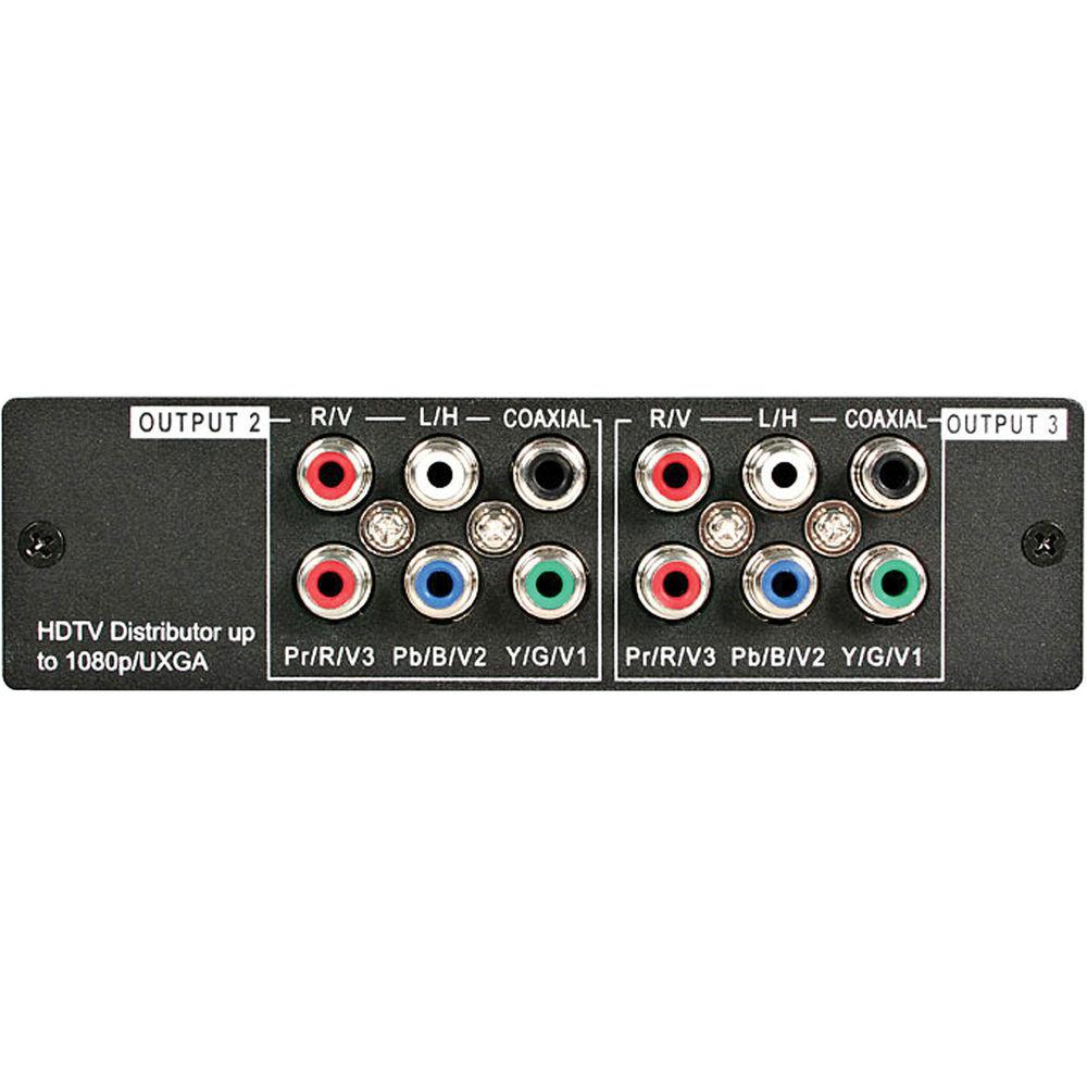 StarTech ST123HDA 3 Port Component Video Splitter with Digital Audio