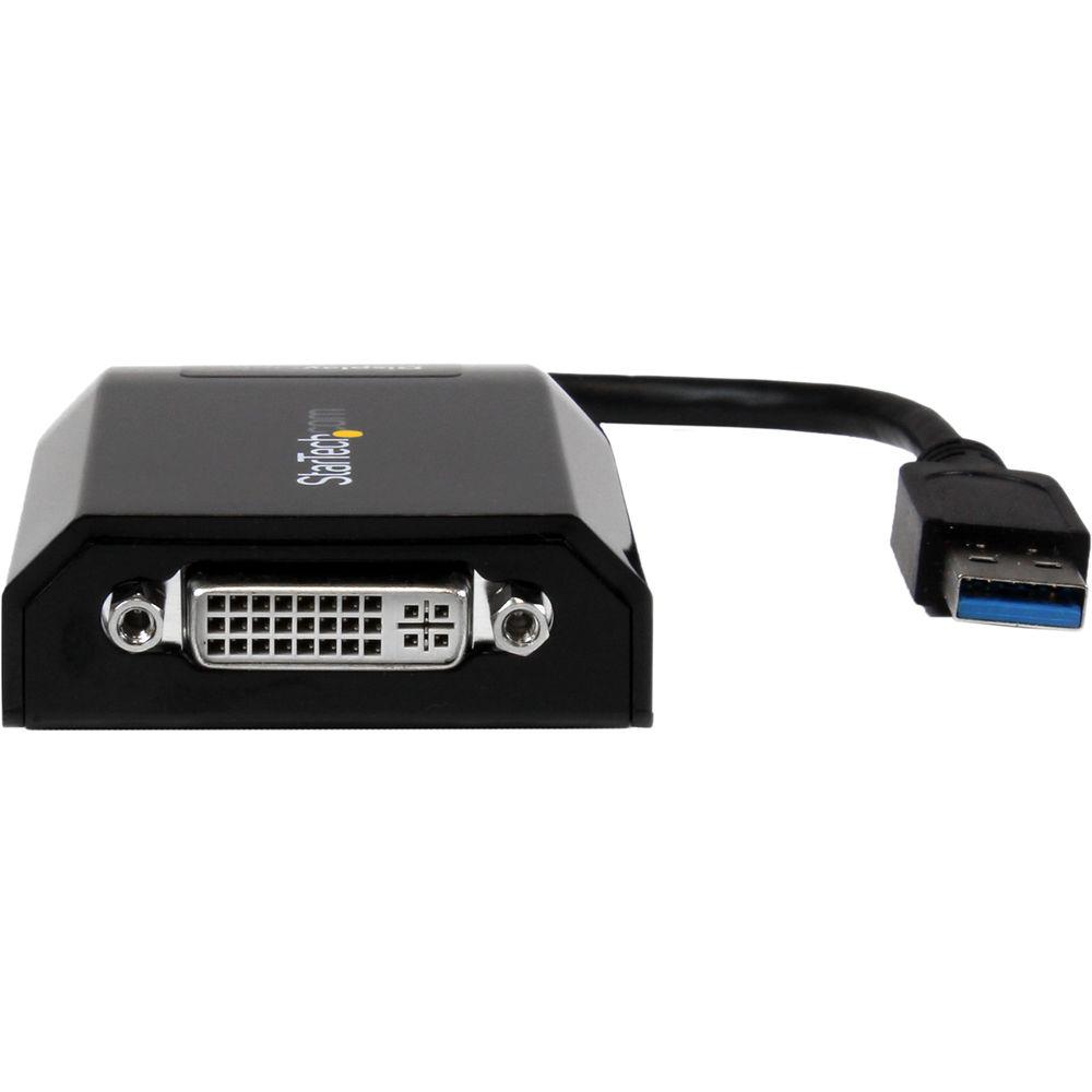 StarTech USB 3.0 to DVI VGA External Video Card Multi-Monitor Adapter