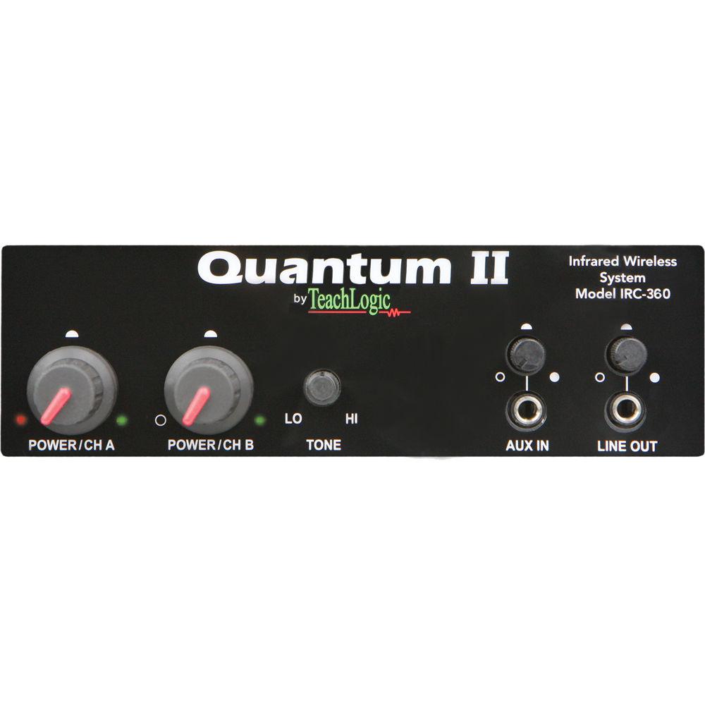 TeachLogic IRC-360 Quantum II Column Speaker with Built-In Receiver Amplifier & Wall Mount Bracket