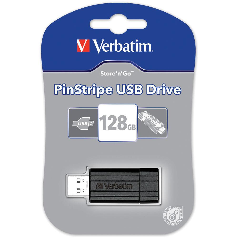 Verbatim 128GB Pinstripe Store 