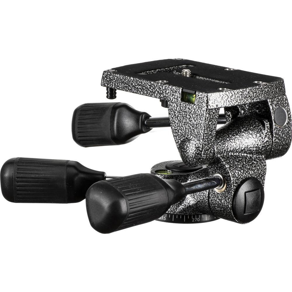 Gitzo G2270M Rationnelle Magnesium 3-Way Pan Tilt Head - Supports 12.2 lb