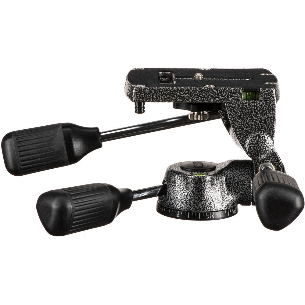 Gitzo G2270M Rationnelle Magnesium 3-Way Pan Tilt Head - Supports 12.2 lb