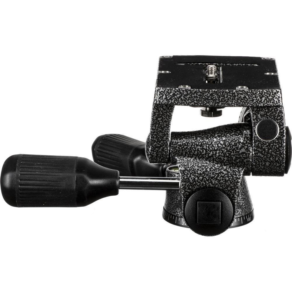 Gitzo G2270M Rationnelle Magnesium 3-Way Pan Tilt Head - Supports 12.2 lb