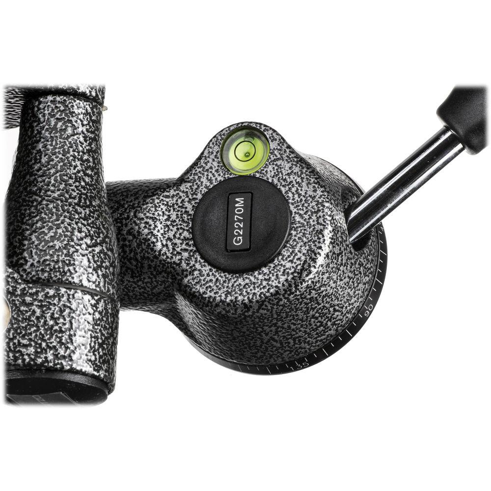 Gitzo G2270M Rationnelle Magnesium 3-Way Pan Tilt Head - Supports 12.2 lb