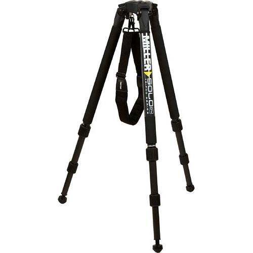 Miller SOLO DV Carbon Fiber 2-Stage Tripod Legs - Supports 44 lbs