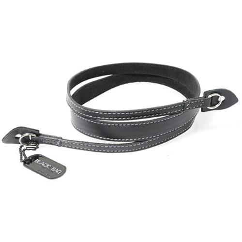 Black Label Bag Very Soft Leather Camera Strap