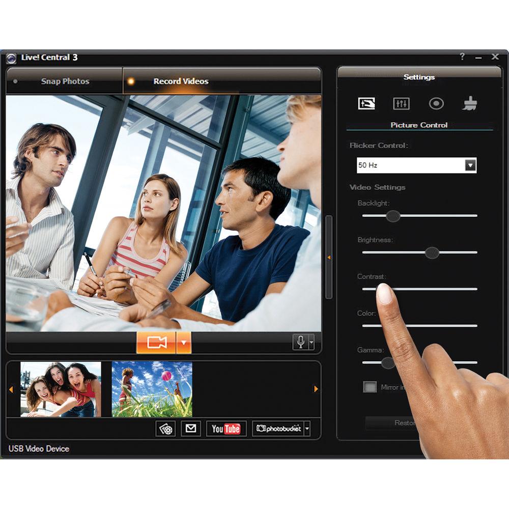 Creative Labs Live! Cam Sync HD Webcam