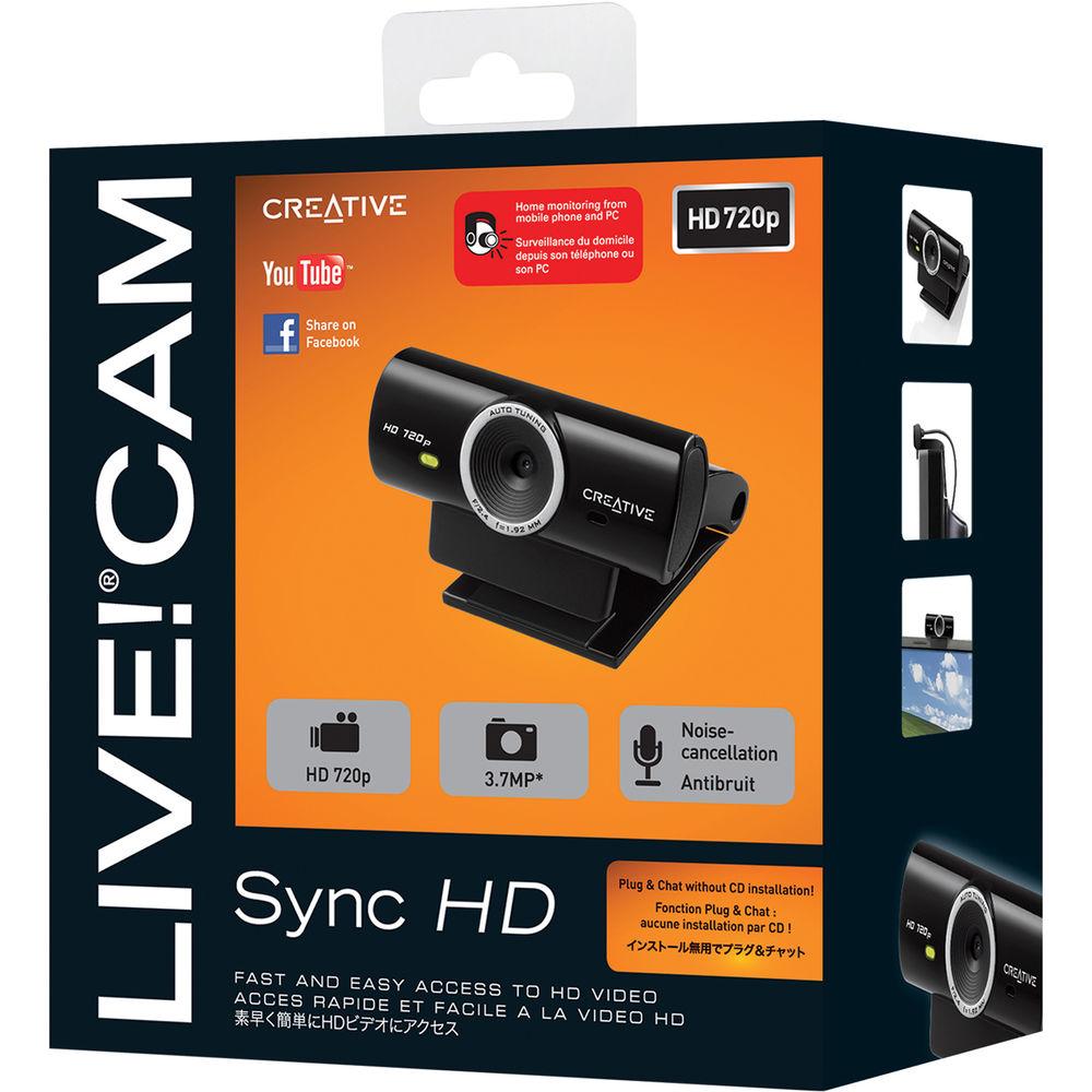 Creative Labs Live! Cam Sync HD Webcam, Creative, Labs, Live!, Cam, Sync, HD, Webcam
