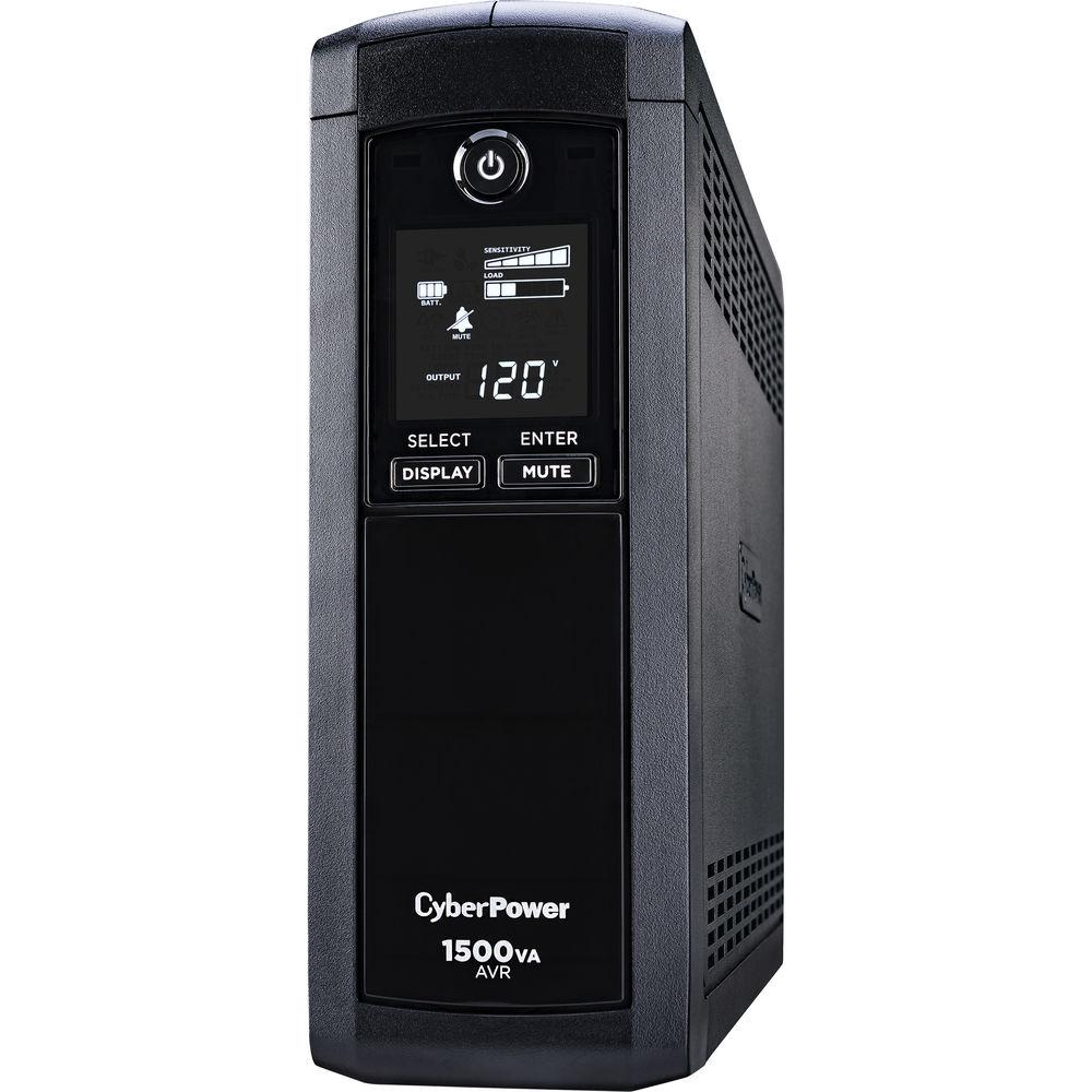 CyberPower Intelligent LCD CP1500AVRLCD Uninterrupted Power Supply