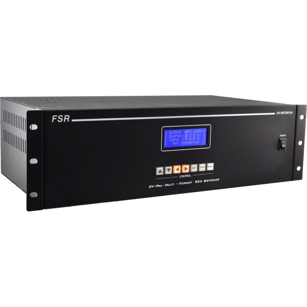 FSR DV-MFSW-94 9 x 4 Presentation Matrix Switcher