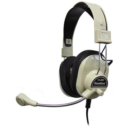 HamiltonBuhl Sack-O-Phones 5 x HA-66M Deluxe Multimedia Headphones with Microphone