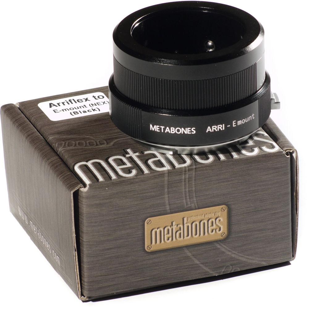 Metabones Arriflex Standard Mount Lens to Sony NEX Camera Lens Mount Adapter