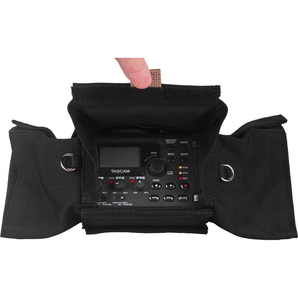 Porta Brace AR-DR60D Audio Recorder Case for Tascam DR-60D Recorder