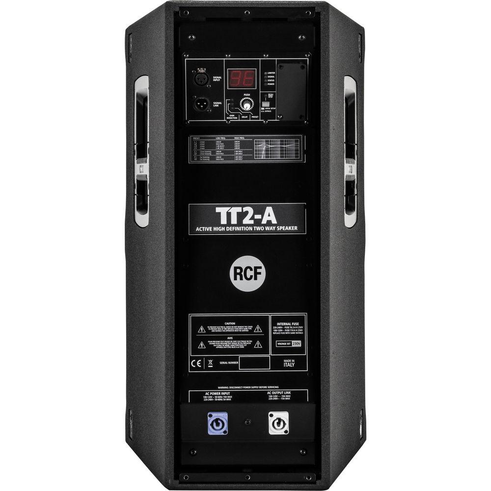 RCF TT2-A Active High Output 2-Way Speaker