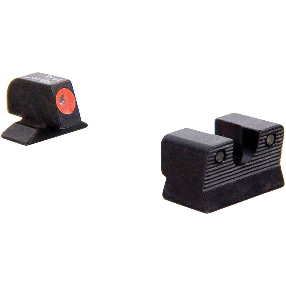 Trijicon BE112O Beretta 90-TWO HD Night Sight Set with Orange Front Outline