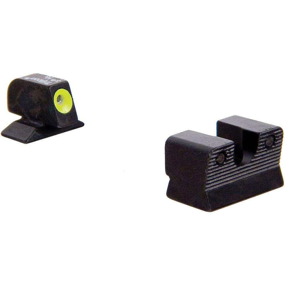Trijicon BE112Y Beretta 90-TWO HD Night Sight Set with Yellow Front Outline