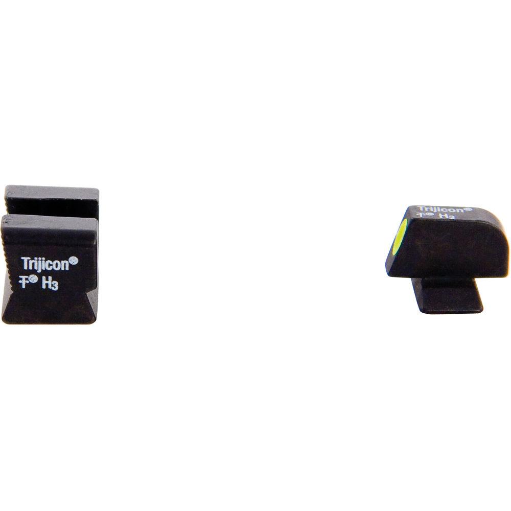 Trijicon BE112Y Beretta 90-TWO HD Night Sight Set with Yellow Front Outline