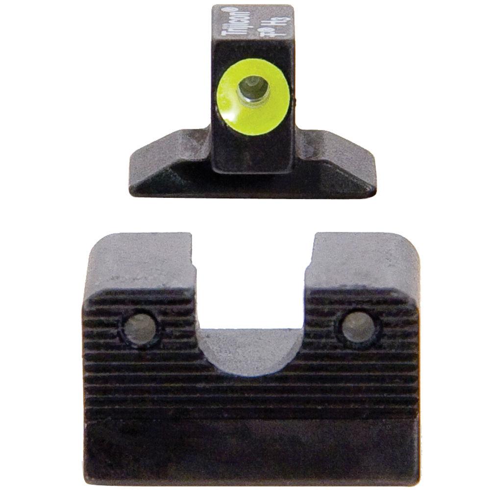 Trijicon BE112Y Beretta 90-TWO HD Night Sight Set with Yellow Front Outline
