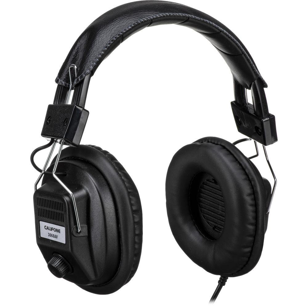 Califone 3068AV Switchable Stereo Mono Headphones