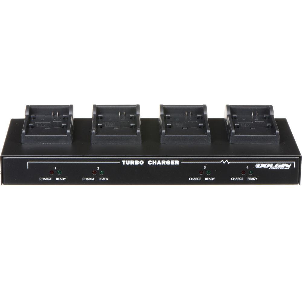 Dolgin Engineering TC40 Four-Position Simultaneous Battery Charger for Canon BP-800 Series