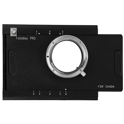 FotodioX Pro Canon EOS Large Format 4 x 5 Adapter
