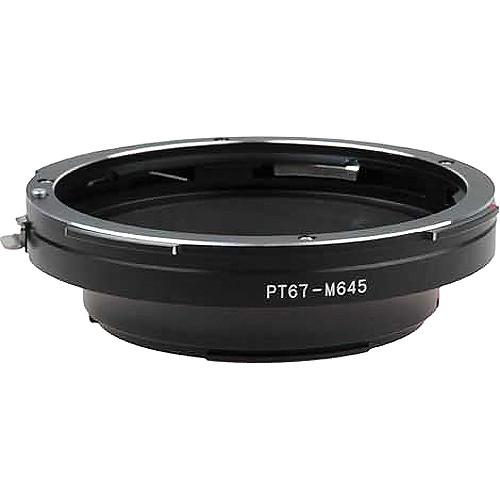 FotodioX Pro Lens Mount Adapter for Pentax 67 Lens to Mamiya 645 Mount Camera
