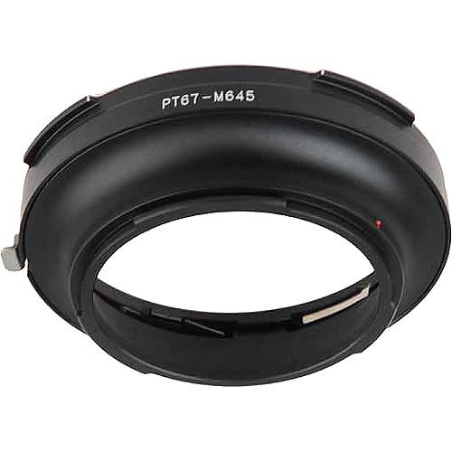 FotodioX Pro Lens Mount Adapter for Pentax 67 Lens to Mamiya 645 Mount Camera