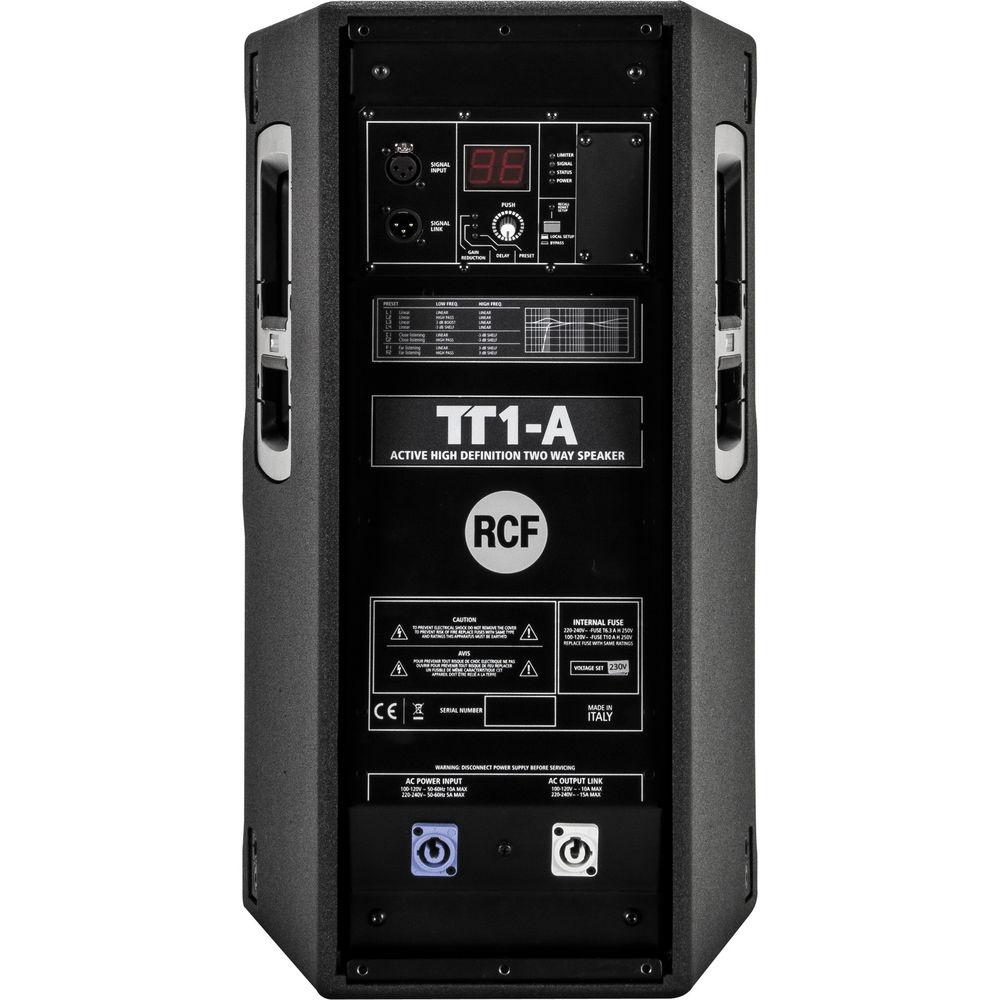 RCF TT1-A Active High Output 2-Way Speaker