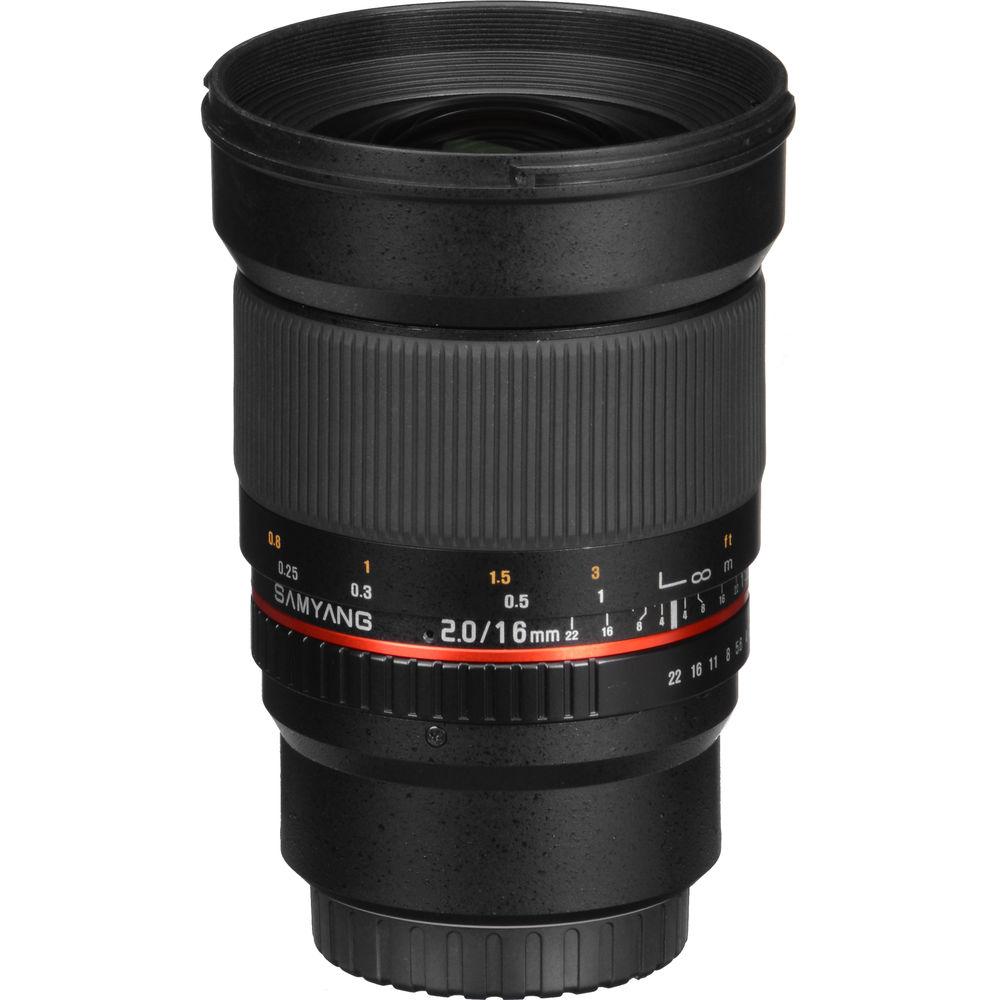 Samyang 16mm f 2.0 ED AS UMC CS Lens for Fujifilm X Mount