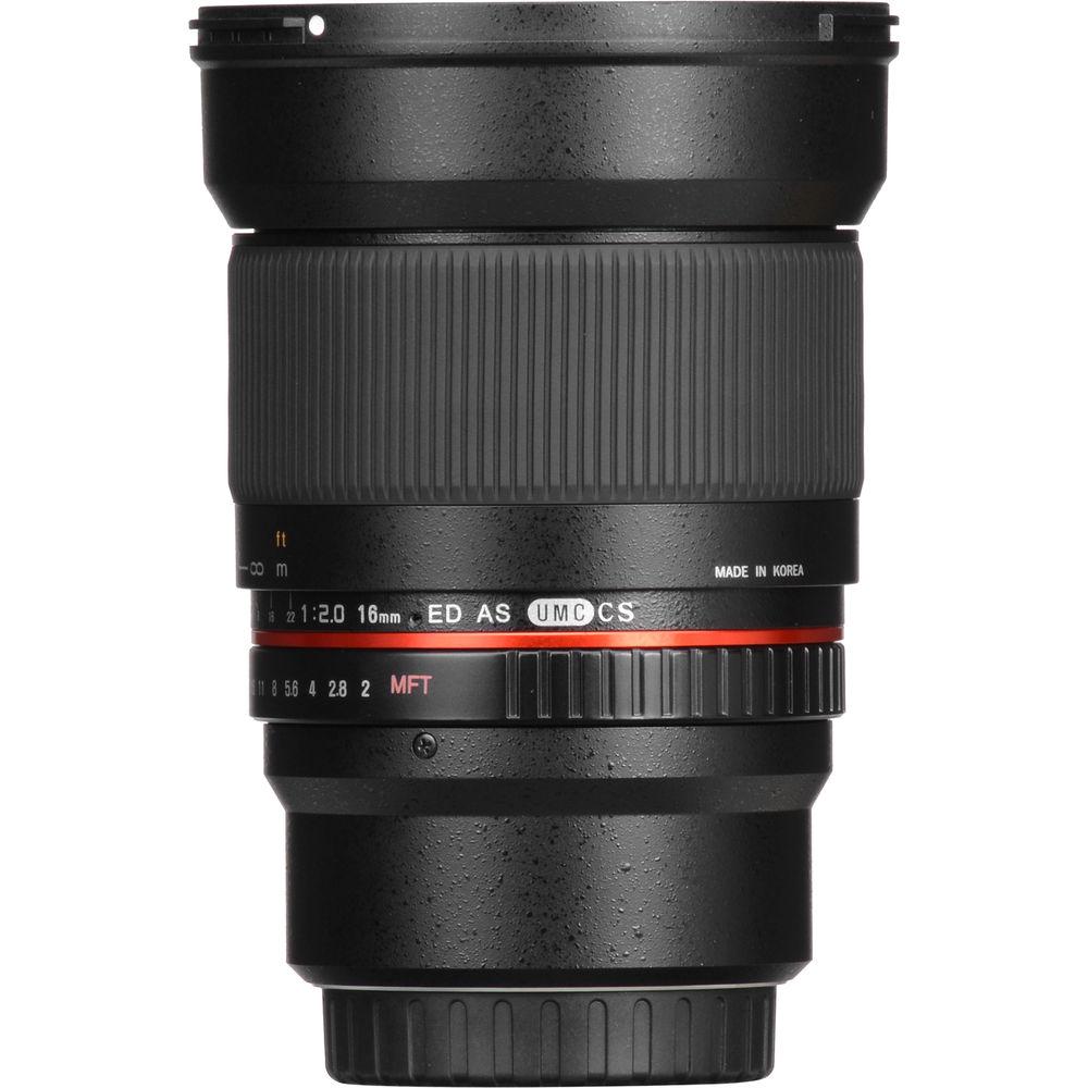 Samyang 16mm f 2.0 ED AS UMC CS Lens for Samsung NX Mount