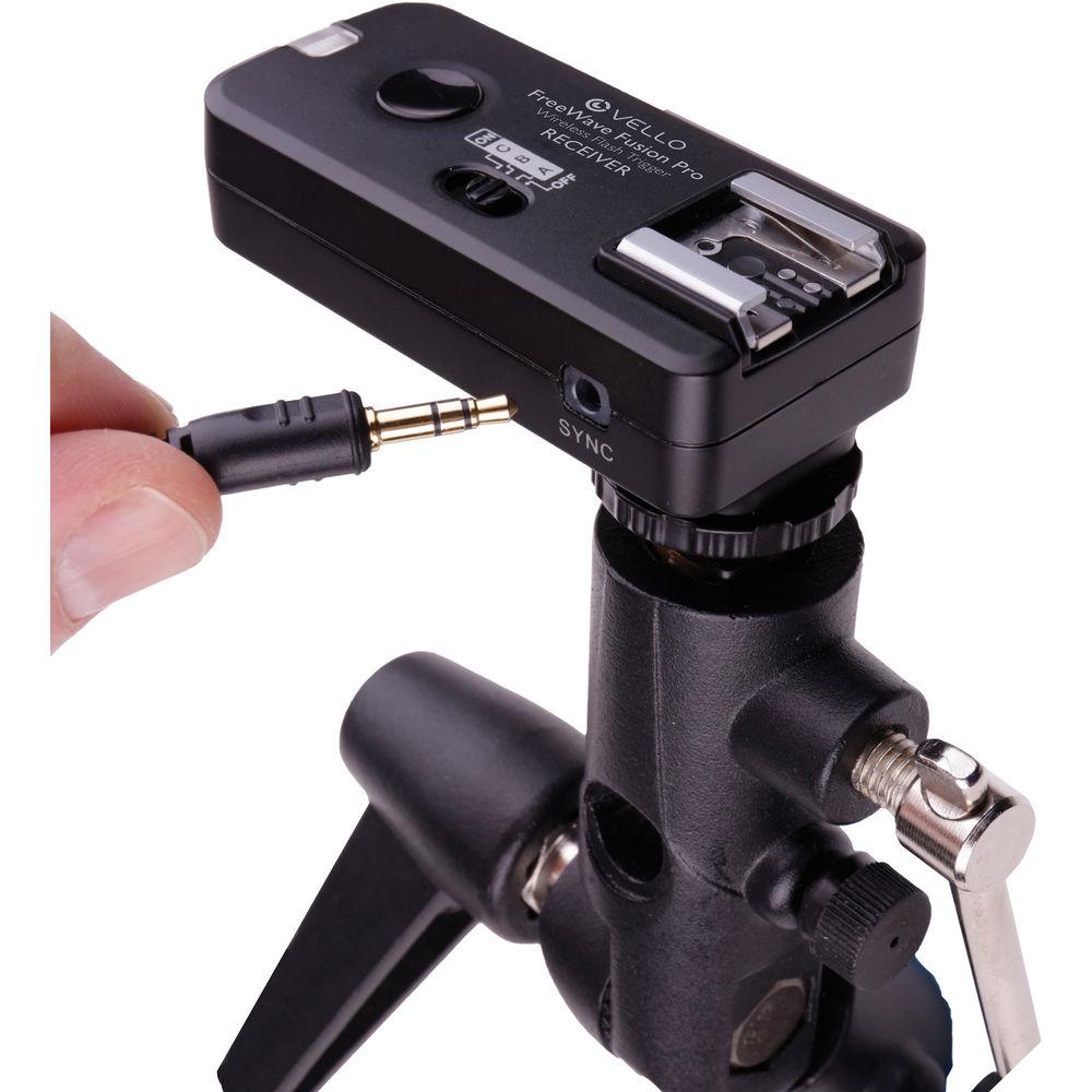 Vello FreeWave Fusion Pro Wireless Flash Receiver Remote Control for Nikon DSLRs