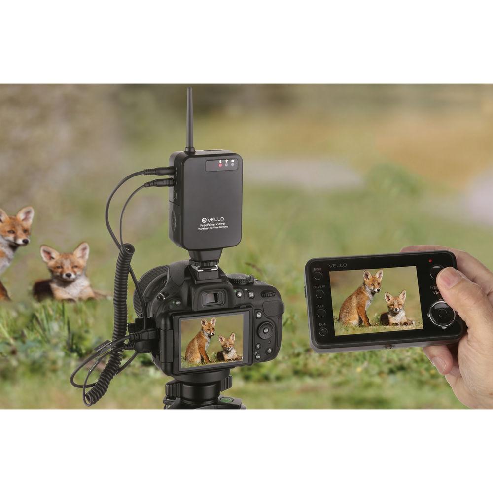 Vello FreeWave Viewer Wireless Live View Remote for Nikon