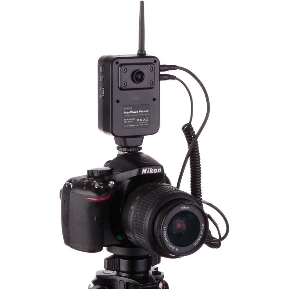 Vello FreeWave Viewer Wireless Live View Remote for Nikon