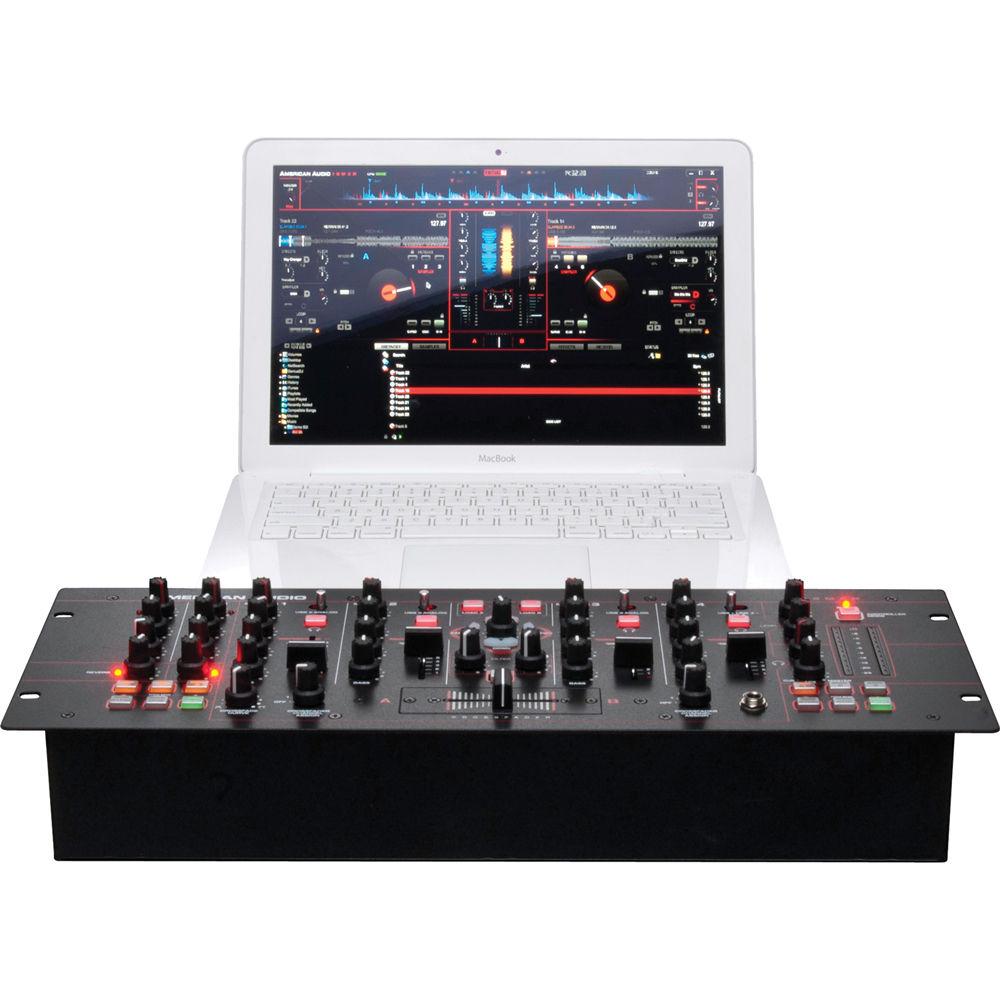 American Audio 19" MXR 4-Channel MIDILOG Analog MIDI Mixer