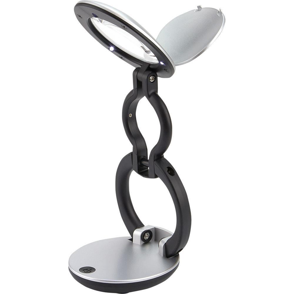 Carson DeskBrite Mini 3x LED Magnifier & Desk Lamp