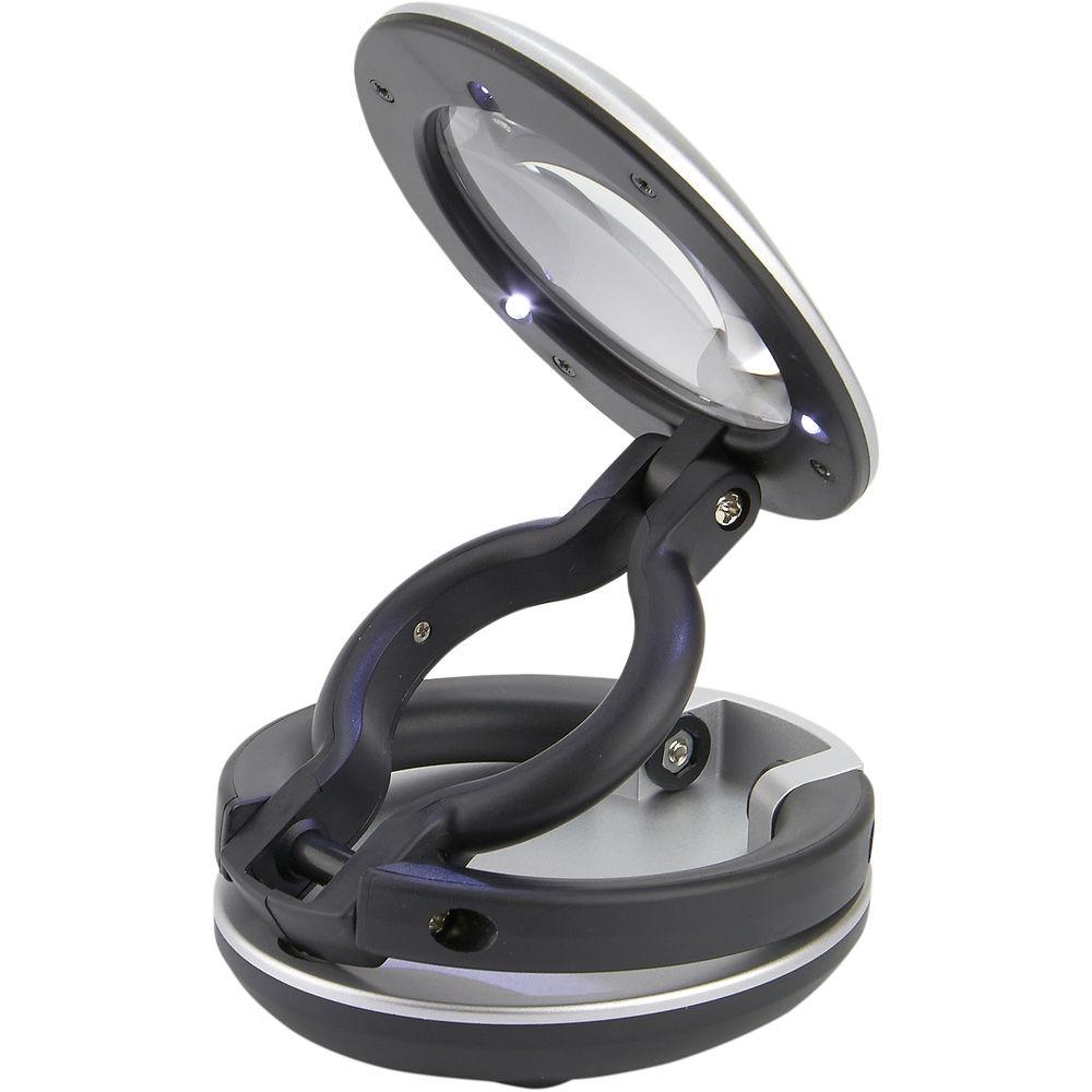 Carson DeskBrite Mini 3x LED Magnifier & Desk Lamp