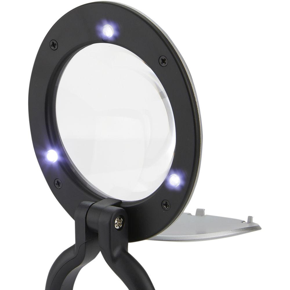 Carson DeskBrite Mini 3x LED Magnifier & Desk Lamp
