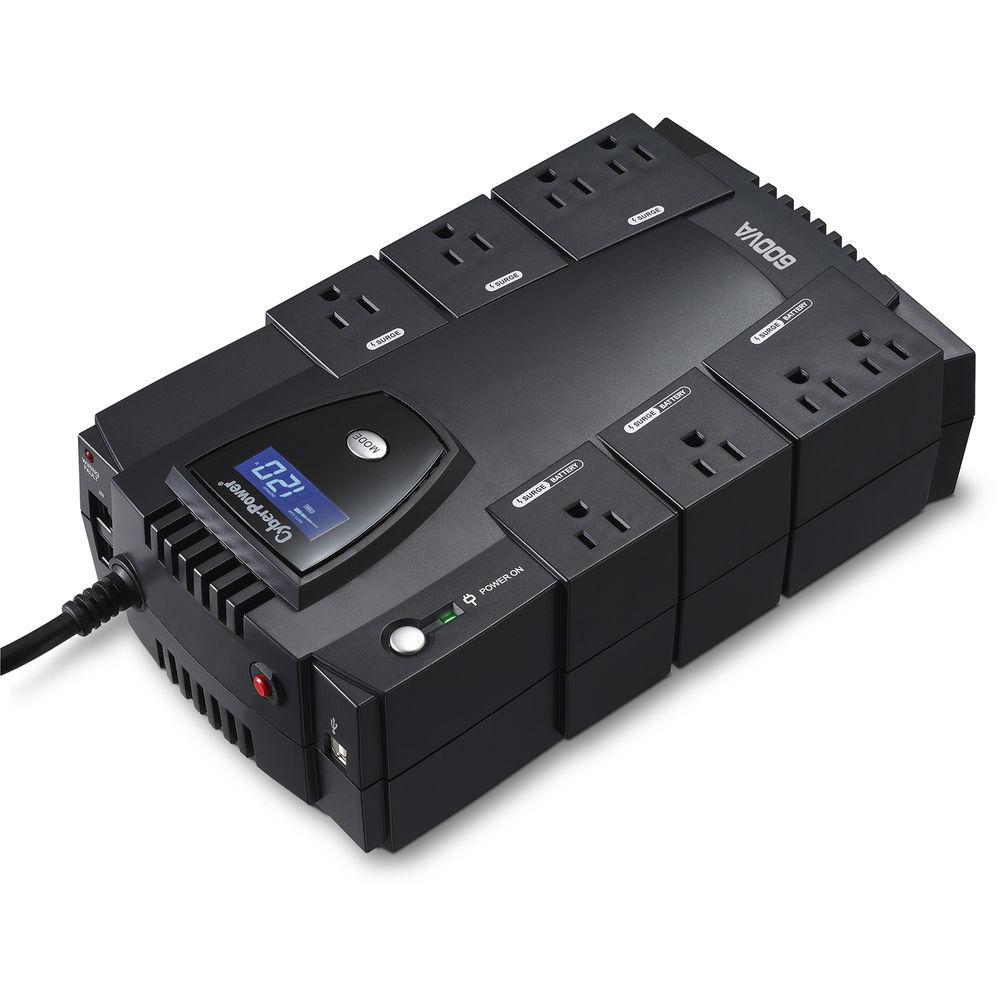 CyberPower CP600LCD Intelligent LCD Uninterruptible Power Supply