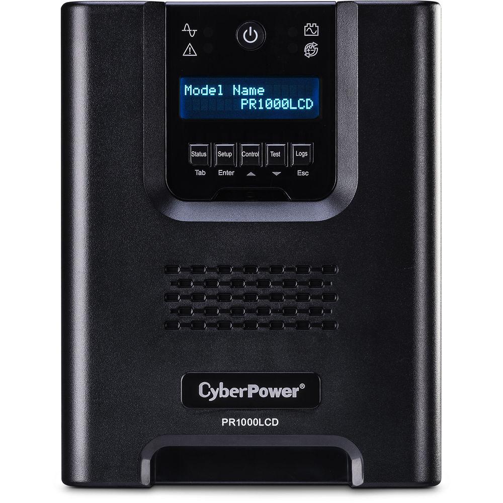 CyberPower PR1000LCD Mini-Tower Uninterruptible Power Supply