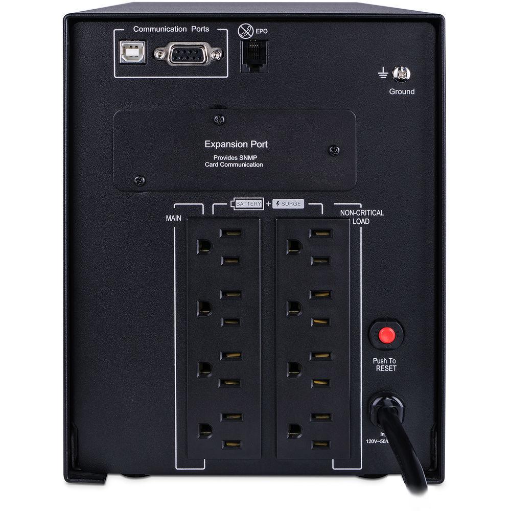 CyberPower PR1000LCD Mini-Tower Uninterruptible Power Supply