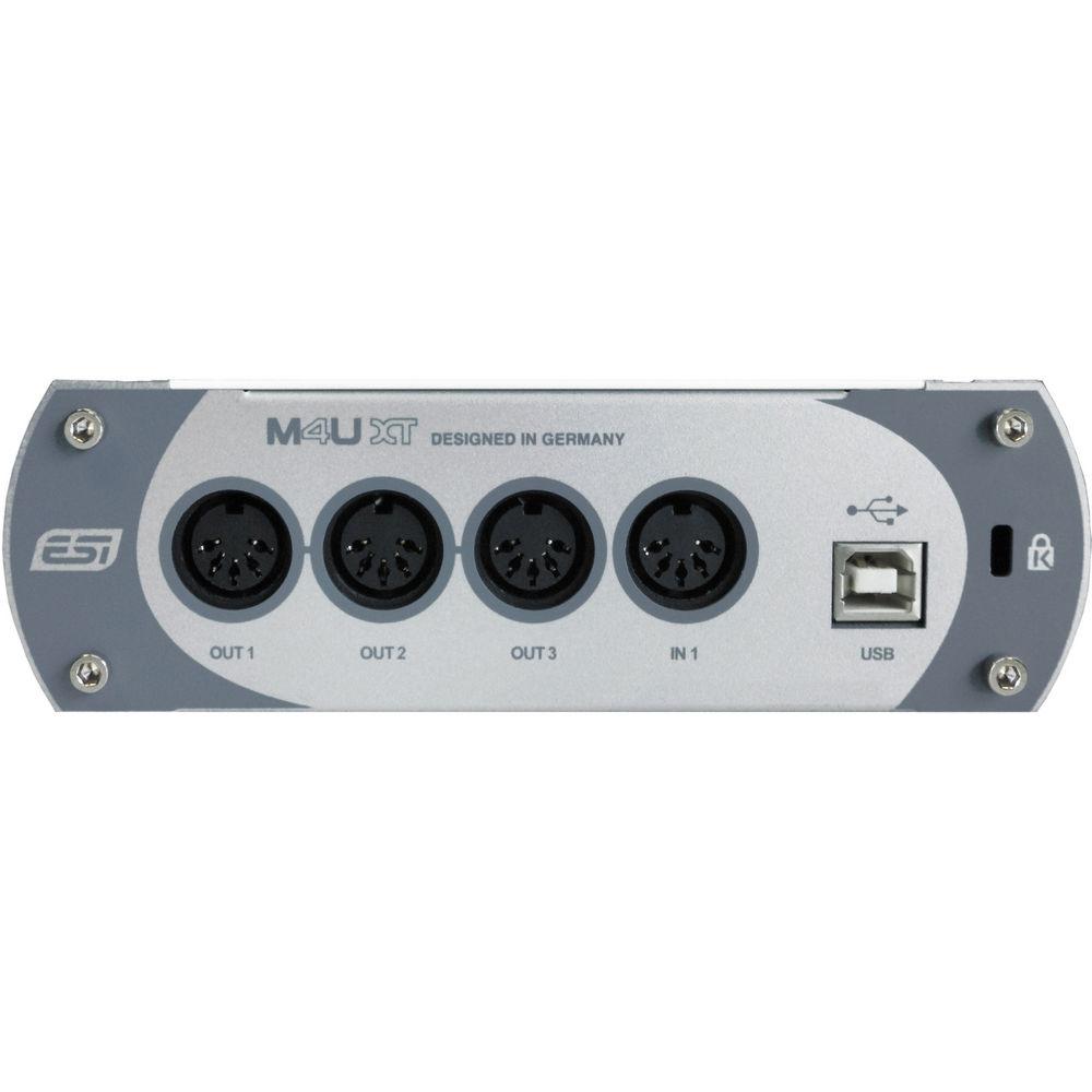 ESI M4U XT 4-Input 4-Output USB MIDI Interface