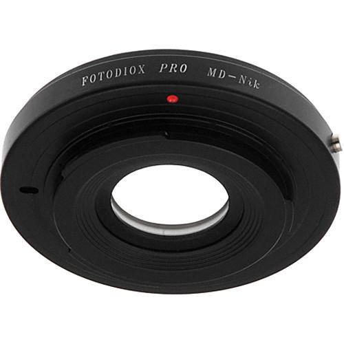 FotodioX Pro Lens Mount Adapter for Minolta MD Lens to Nikon F Mount Camera