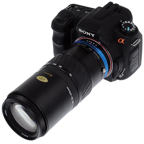 FotodioX Pro Lens Mount Adapter for Yashica AF Lens to Sony A Mount Camera